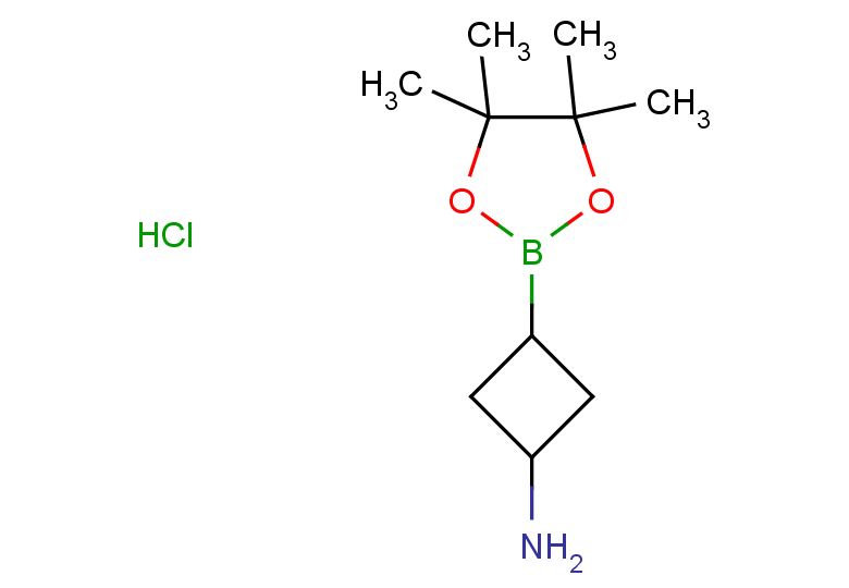 3-(tetramethyl-1,3,2-dioxaborolan-2-yl)cyclobutan-1-amine hydrochloride, Mixture of diastereomers