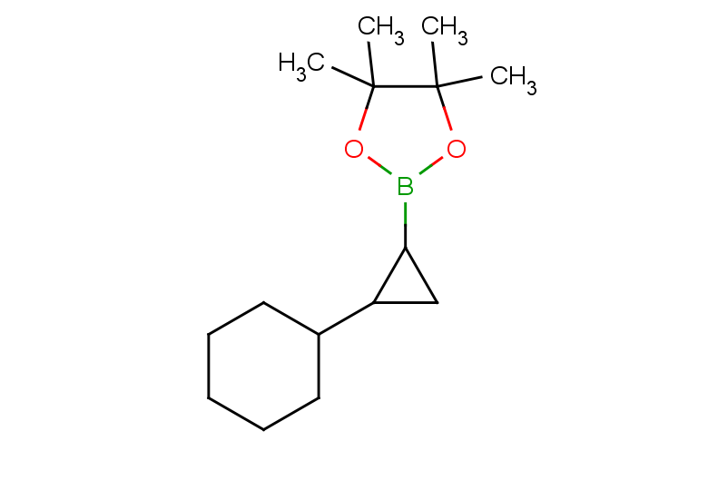 2-(2-cyclohexylcyclopropyl)-4,4,5,5-tetramethyl-1,3,2-dioxaborolane