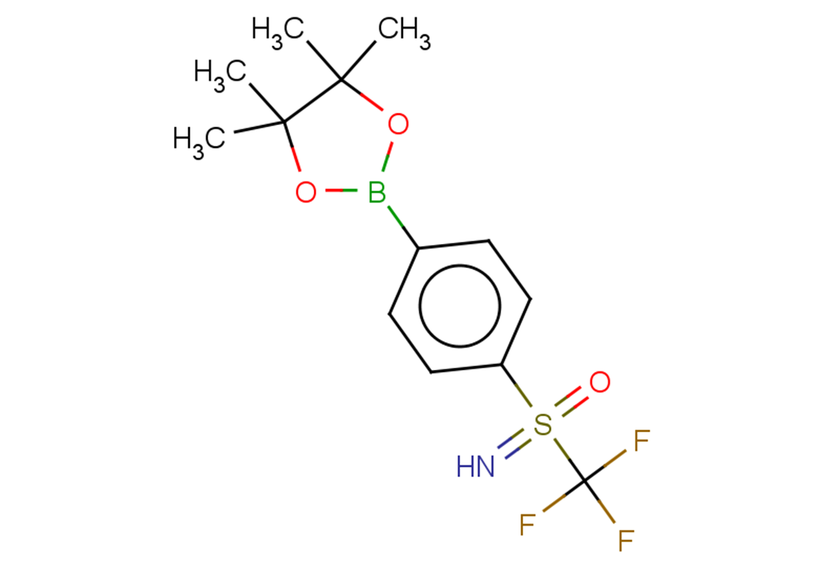 4,4,5,5-tetramethyl-2-(4-(S-(trifluoromethyl)sulfonimidoyl)phenyl)-1,3,2-dioxaborolane