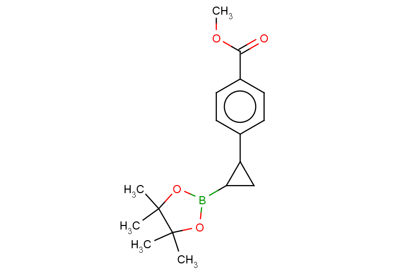 methyl 4-[2-(tetramethyl-1,3,2-dioxaborolan-2-yl)cyclopropyl]benzoate, Mixture of diastereomers