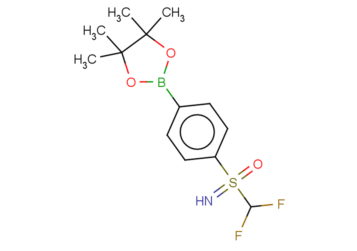 (difluoromethyl)(imino)[4-(4,4,5,5-tetramethyl-1,3,2-dioxaborolan-2-yl)phenyl]-lambda6-sulfanone