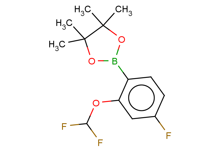 2-[2-(difluoromethoxy)-4-fluorophenyl]-4,4,5,5-tetramethyl-1,3,2-dioxaborolane