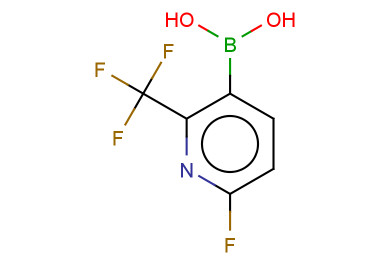 [6-fluoro-2-(trifluoromethyl)pyridin-3-yl]boronic acid
