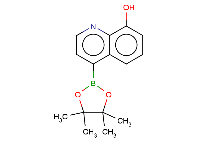 4-(tetramethyl-1,3,2-dioxaborolan-2-yl)quinolin-8-ol