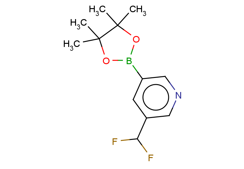 3-(difluoromethyl)-5-(tetramethyl-1,3,2-dioxaborolan-2-yl)pyridine