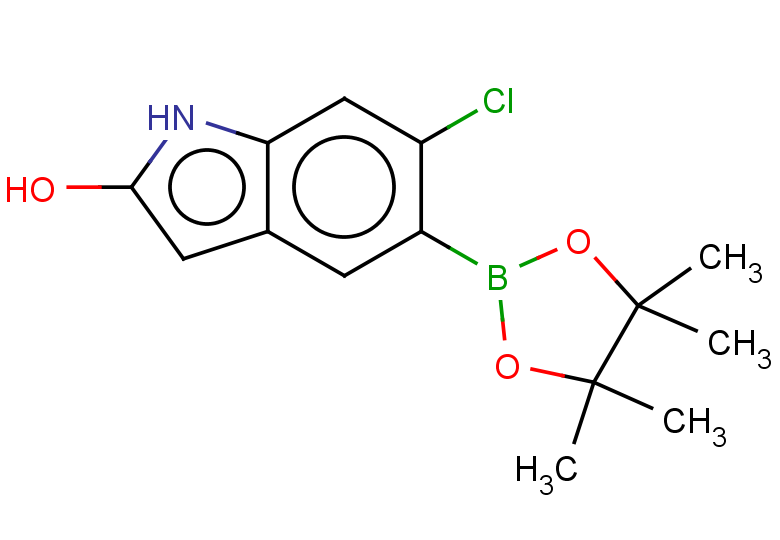 6-chloro-5-(4,4,5,5-tetramethyl-1,3,2-dioxaborolan-2-yl)-1H-indol-2-ol