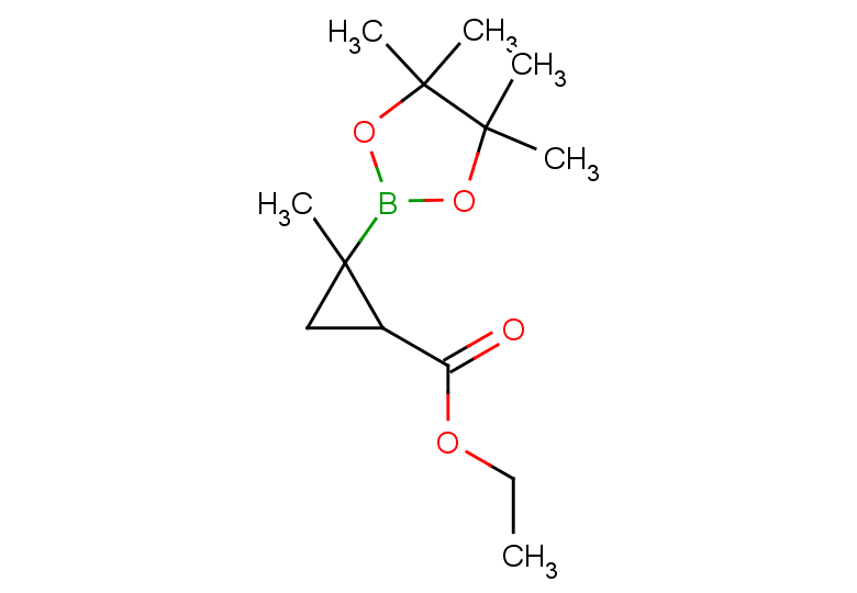 ethyl 2-methyl-2-(tetramethyl-1,3,2-dioxaborolan-2-yl)cyclopropane-1-carboxylate, Mixture of diastereomers