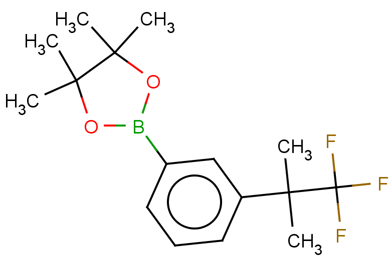 4,4,5,5-tetramethyl-2-[3-(1,1,1-trifluoro-2-methylpropan-2-yl)phenyl]-1,3,2-dioxaborolane