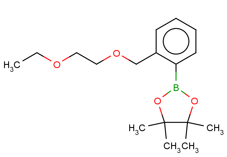 2-{2-[(2-ethoxyethoxy)methyl]phenyl}-4,4,5,5-tetramethyl-1,3,2-dioxaborolane