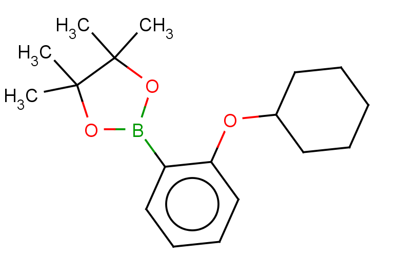 2-[2-(cyclohexyloxy)phenyl]-4,4,5,5-tetramethyl-1,3,2-dioxaborolane