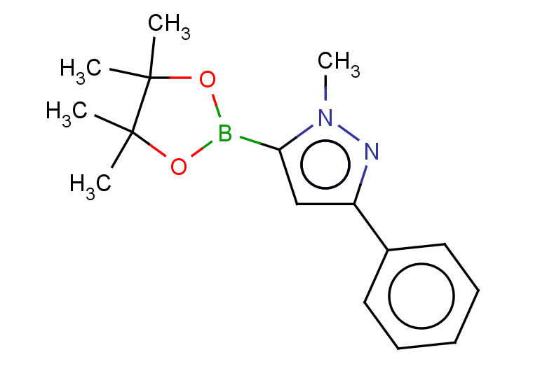 1-methyl-3-phenyl-5-(tetramethyl-1,3,2-dioxaborolan-2-yl)-1H-pyrazole