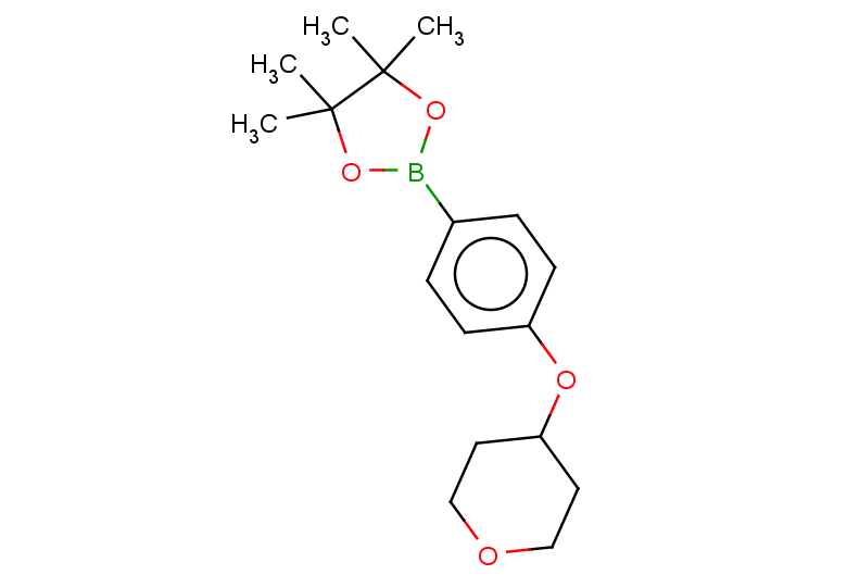 4,4,5,5-tetramethyl-2-[4-(oxan-4-yloxy)phenyl]-1,3,2-dioxaborolane