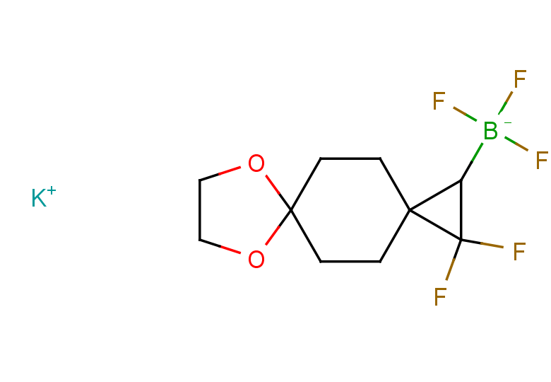 potassium {2,2-difluoro-7,10-dioxadispiro[2.2.4^{6}.2^{3}]dodecan-1-yl}trifluoroboranuide