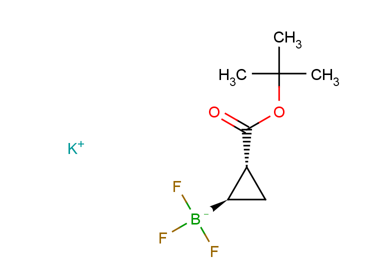 rac-potassium [(1R,2R)-2-[(tert-butoxy)carbonyl]cyclopropyl]trifluoroboranuide, trans