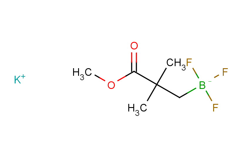 potassium trifluoro(3-methoxy-2,2-dimethyl-3-oxopropyl)boranuide