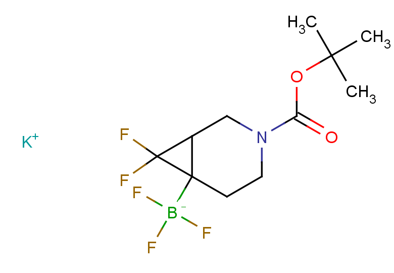 potassium {3-[(tert-butoxy)carbonyl]-7,7-difluoro-3-azabicyclo[4.1.0]heptan-6-yl}trifluoroboranuide