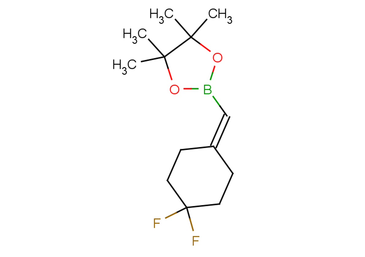 2-[(4,4-difluorocyclohexylidene)methyl]-4,4,5,5-tetramethyl-1,3,2-dioxaborolane
