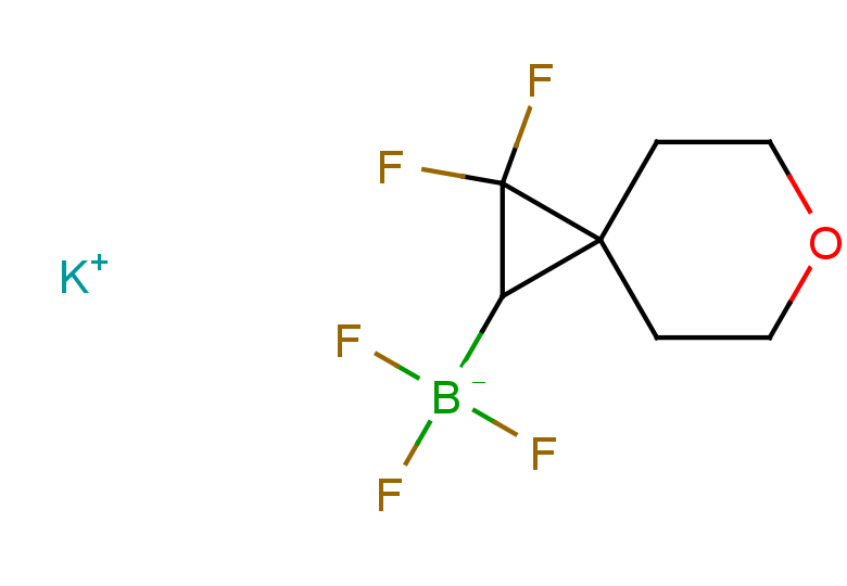 potassium {2,2-difluoro-6-oxaspiro[2.5]octan-1-yl}trifluoroboranuide