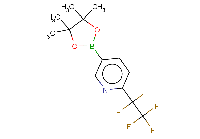 2-(1,1,2,2,2-pentafluoroethyl)-5-(4,4,5,5-tetramethyl-1,3,2-dioxaborolan-2-yl)pyridine