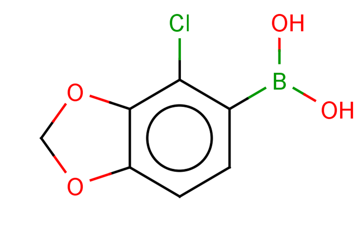 (4-chloro-1,3-dioxaindan-5-yl)boronic acid