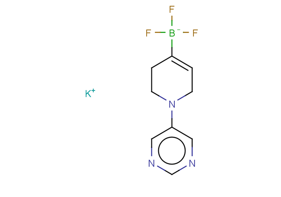 potassium trifluoro[1-(pyrimidin-5-yl)-1,2,3,6-tetrahydropyridin-4-yl]boranuide