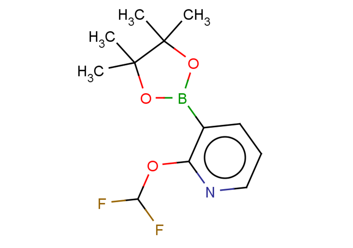 2-(difluoromethoxy)-3-(4,4,5,5-tetramethyl-1,3,2-dioxaborolan-2-yl)pyridine