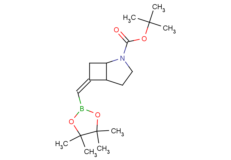 tert-butyl (6Z)-6-[(4,4,5,5-tetramethyl-1,3,2-dioxaborolan-2-yl)methylidene]-2-azabicyclo[3.2.0]heptane-2-carboxylate