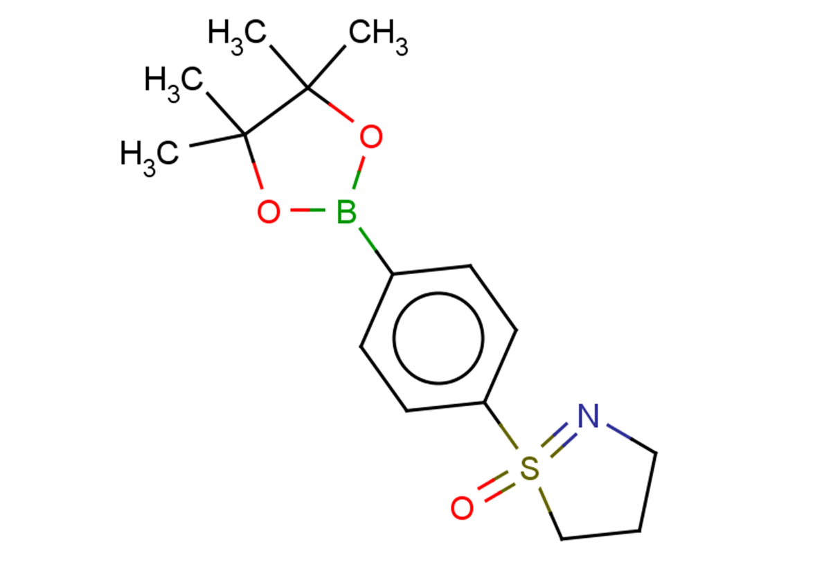 1-[4-(4,4,5,5-tetramethyl-1,3,2-dioxaborolan-2-yl)phenyl]-4,5-dihydro-3H-1lambda6,2-thiazol-1-one