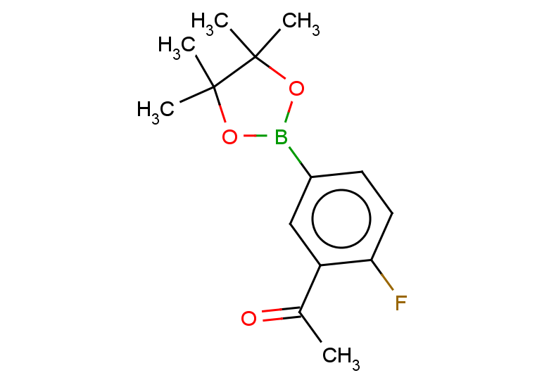 1-[2-fluoro-5-(4,4,5,5-tetramethyl-1,3,2-dioxaborolan-2-yl)phenyl]ethan-1-one