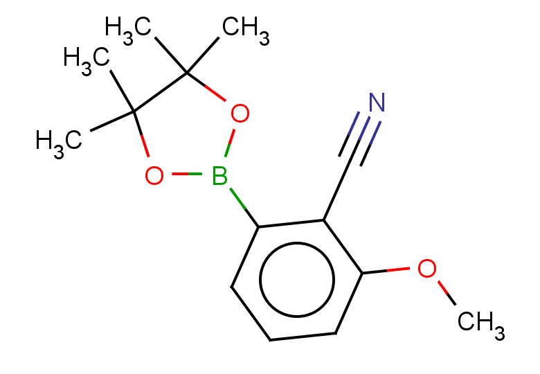 2-methoxy-6-(4,4,5,5-tetramethyl-1,3,2-dioxaborolan-2-yl)benzonitrile