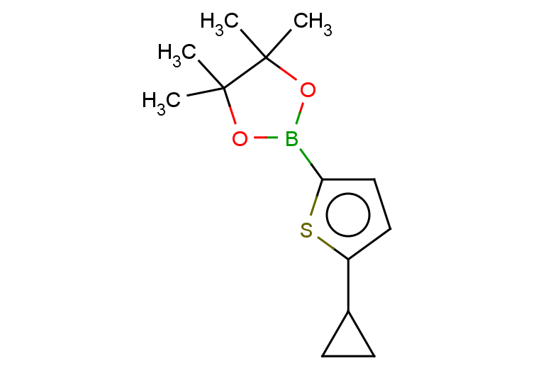 2-(5-cyclopropylthiophen-2-yl)-4,4,5,5-tetramethyl-1,3,2-dioxaborolane