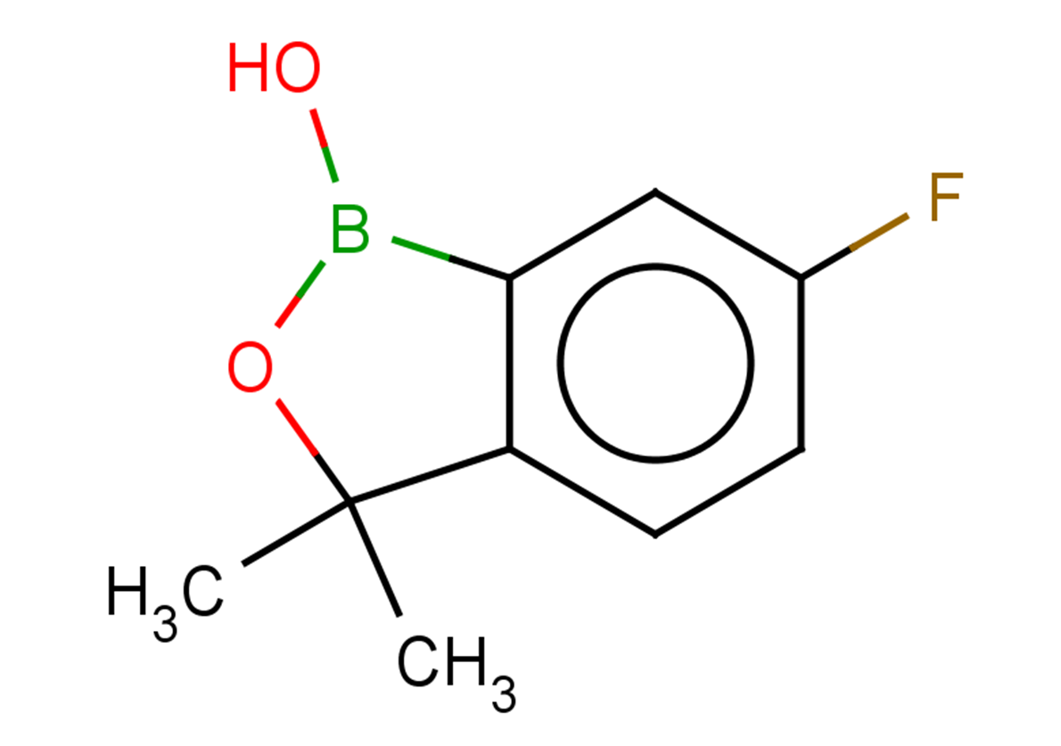 6-fluoro-3,3-dimethyl-1,3-dihydro-2,1-benzoxaborol-1-ol