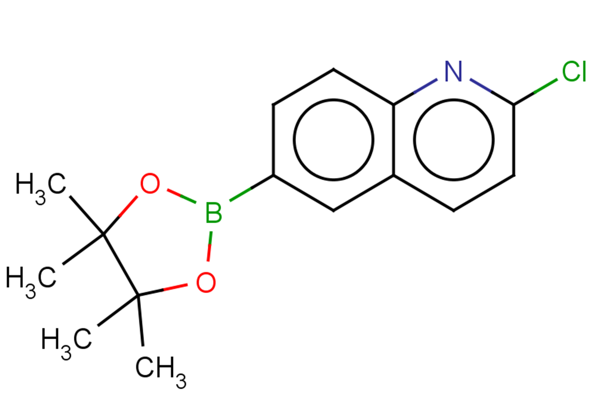 2-chloro-6-(4,4,5,5-tetramethyl-1,3,2-dioxaborolan-2-yl)quinoline