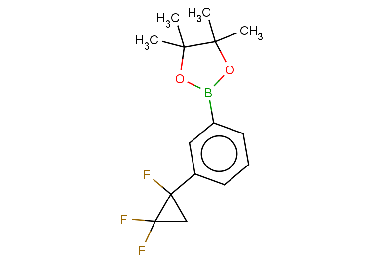4,4,5,5-tetramethyl-2-[3-(1,2,2-trifluorocyclopropyl)phenyl]-1,3,2-dioxaborolane