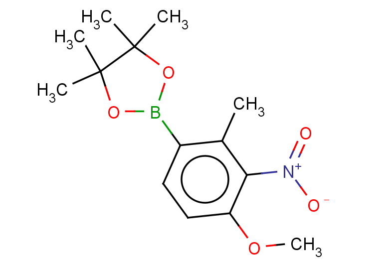2-(4-methoxy-2-methyl-3-nitrophenyl)-4,4,5,5-tetramethyl-1,3,2-dioxaborolane