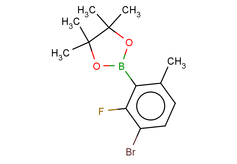 2-(3-bromo-2-fluoro-6-methylphenyl)-4,4,5,5-tetramethyl-1,3,2-dioxaborolane