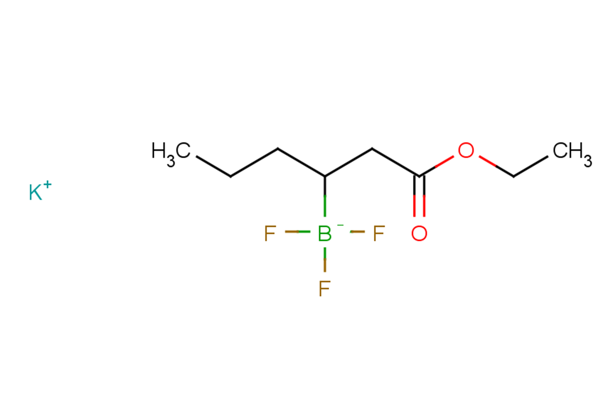 potassium (1-ethoxy-1-oxohexan-3-yl)trifluoroboranuide