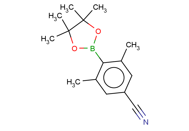 3,5-dimethyl-4-(4,4,5,5-tetramethyl-1,3,2-dioxaborolan-2-yl)benzonitrile