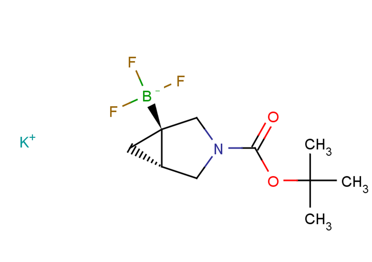 rac-potassium [(1R,5S)-3-[(tert-butoxy)carbonyl]-3-azabicyclo[3.1.0]hexan-1-yl]trifluoroboranuide, trans