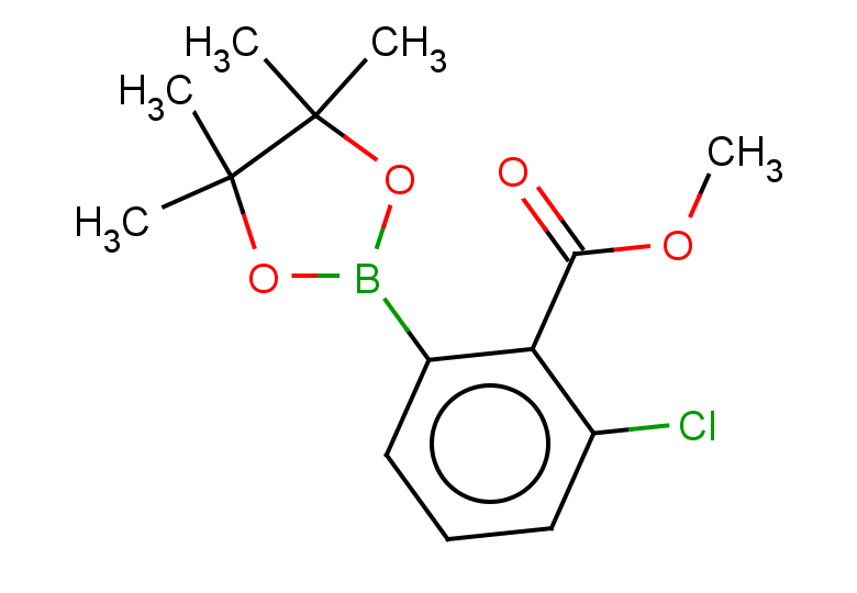 methyl 2-chloro-6-(4,4,5,5-tetramethyl-1,3,2-dioxaborolan-2-yl)benzoate