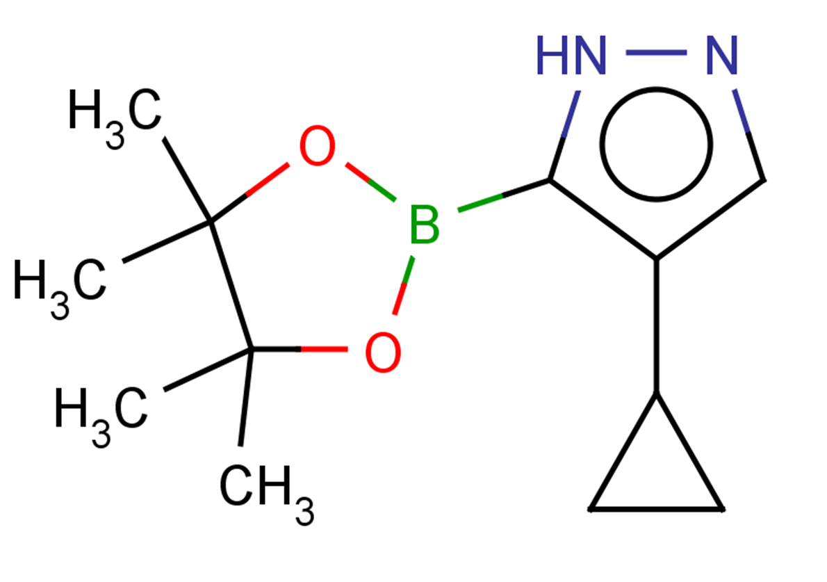 4-cyclopropyl-5-(4,4,5,5-tetramethyl-1,3,2-dioxaborolan-2-yl)-1H-pyrazole