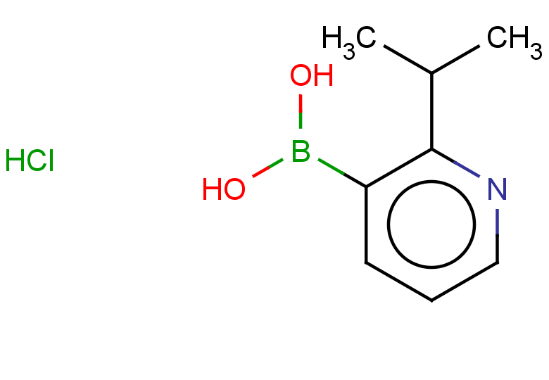 [2-(propan-2-yl)pyridin-3-yl]boronic acid hydrochloride