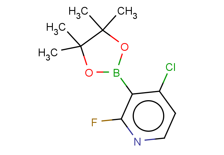 4-chloro-2-fluoro-3-(4,4,5,5-tetramethyl-1,3,2-dioxaborolan-2-yl)pyridine