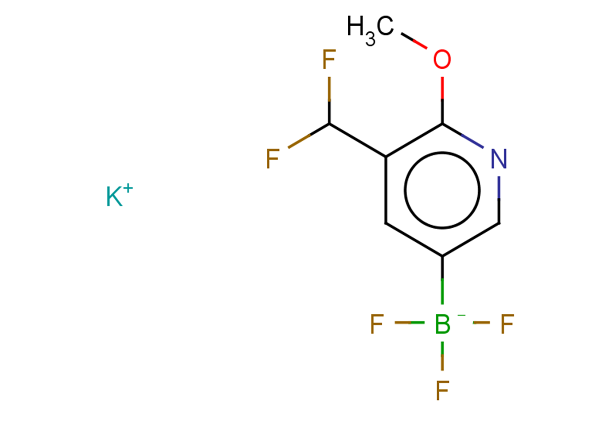 potassium [5-(difluoromethyl)-6-methoxypyridin-3-yl]trifluoroboranuide