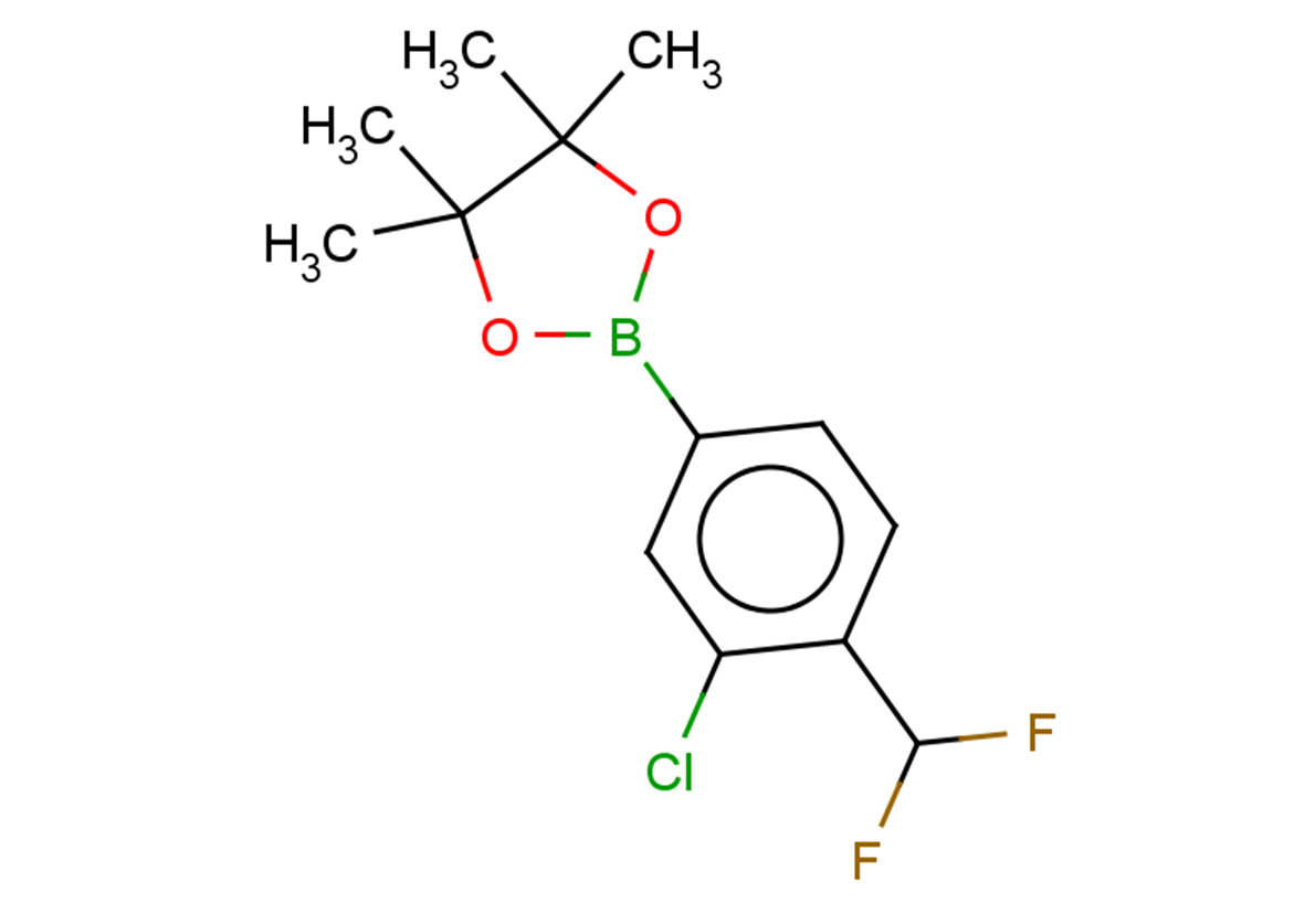2-[3-chloro-4-(difluoromethyl)phenyl]-4,4,5,5-tetramethyl-1,3,2-dioxaborolane