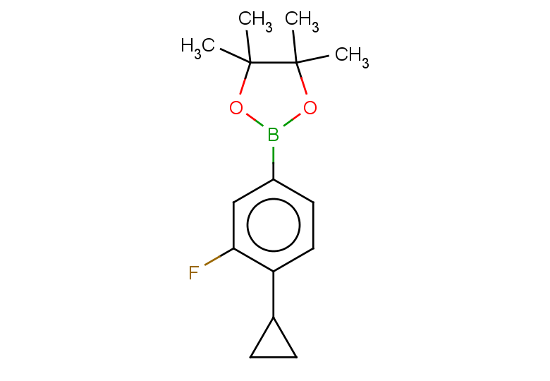 2-(4-cyclopropyl-3-fluorophenyl)-4,4,5,5-tetramethyl-1,3,2-dioxaborolane