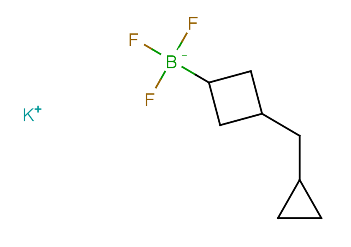 potassium [3-(cyclopropylmethyl)cyclobutyl]trifluoroboranuide, Mixture of diastereomers