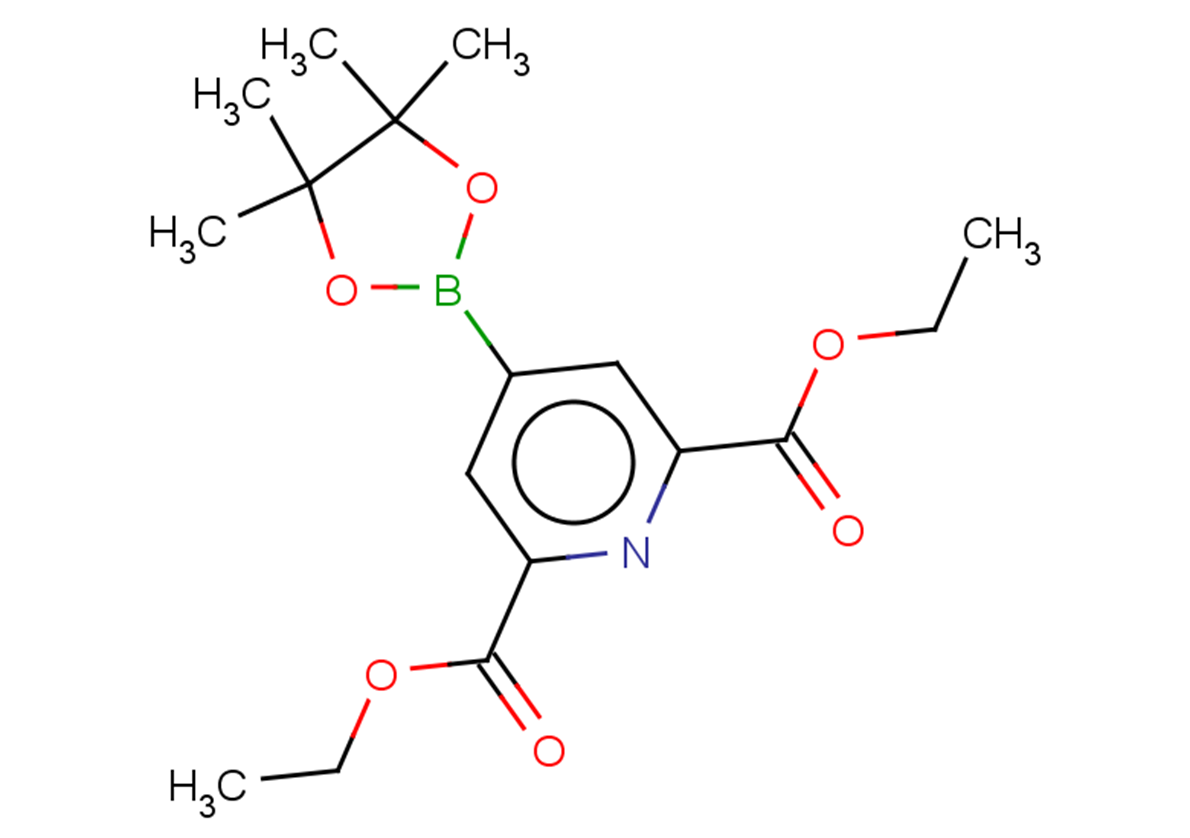 2,6-diethyl 4-(4,4,5,5-tetramethyl-1,3,2-dioxaborolan-2-yl)pyridine-2,6-dicarboxylate