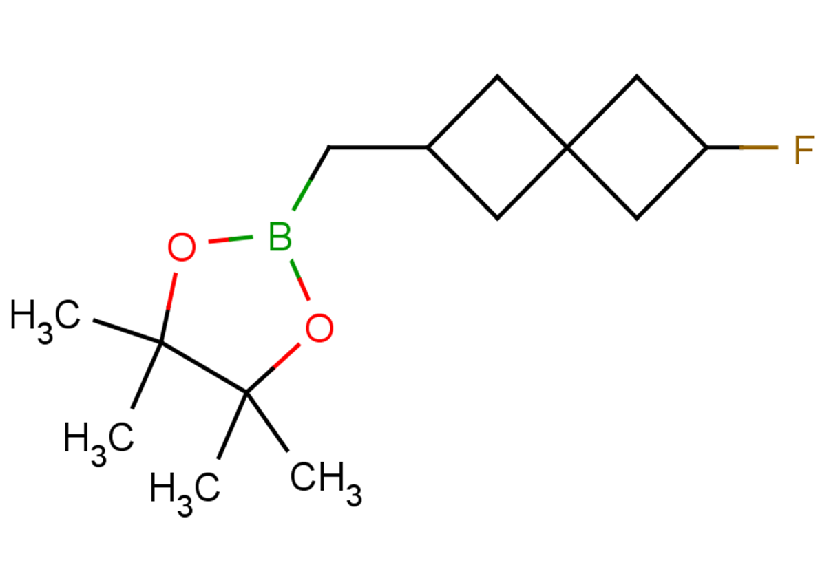 2-({6-fluorospiro[3.3]heptan-2-yl}methyl)-4,4,5,5-tetramethyl-1,3,2-dioxaborolane