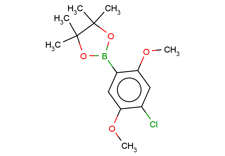 2-(4-chloro-2,5-dimethoxyphenyl)-4,4,5,5-tetramethyl-1,3,2-dioxaborolane